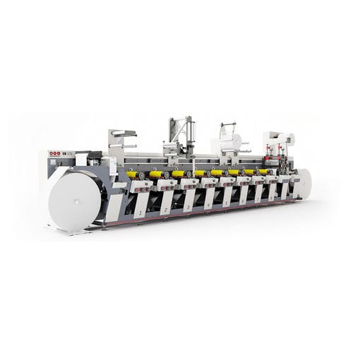 Presse flexographique en ligne - EB - MPS Systems - à 8 couleurs / d'étiquettes