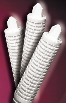 Cartouche filtrante pour produits chimiques - VH series - Evoqua Water Technologies - pour la pré-filtration / en polyester / plissée