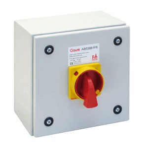Interrupteur-sectionneur résistant au feu - F-600 Steel enclosure 25-250A - GAVE ELECTRO - industriel