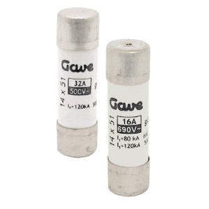 Fusible cylindrique - gG - GAVE ELECTRO - Classe gG