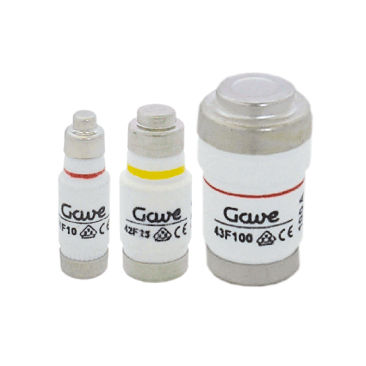 Fusible type DO - Neozed fuses D0 - GAVE ELECTRO - à faible puissance dissipée