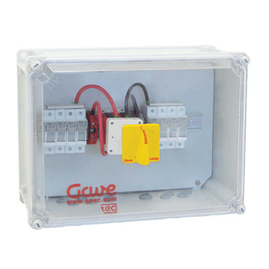 Coffret électrique de commutation - ST041025, ST041025P - GAVE ELECTRO - équipé / en plastique / pour applications photovoltaïques