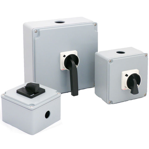 Interrupteur-sectionneur à circuit fermé - Aluminium enclosure 16-250A - GAVE ELECTRO - à boîtier en aluminium / industriel