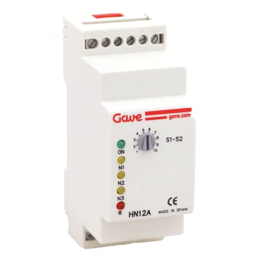 Relais de contrôle de niveau - HN12A - GAVE ELECTRO - ajustable / modulaire / électronique