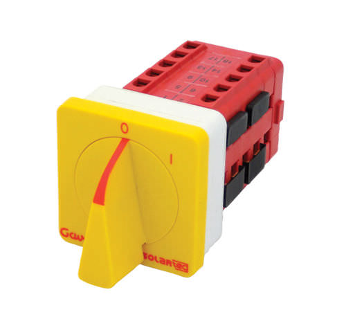 Interrupteur-sectionneur basse tension - GAVE ELECTRO - pour applications photovoltaïques