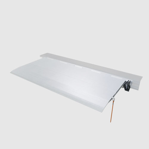 Rampe pour quai - ES - TM Pedane srl - mobile / manuelle / d'aluminium