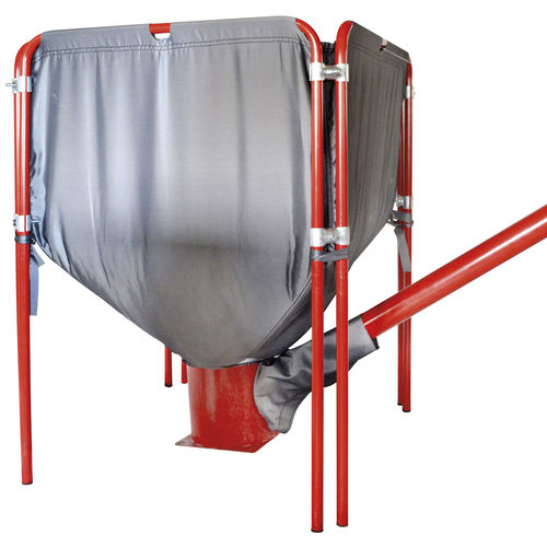 Silo souple - MIDI  - SILOTEC - à fond conique / avec extracteur / pour biomasse