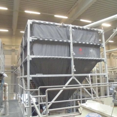Silo pour produits en vrac - SILOTEC - à fond conique / souple / pour l'industrie