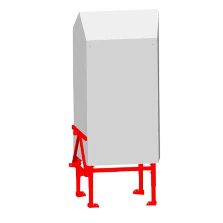Silo mobile - SILOTEC - à fond plat / pour camion / en polyester
