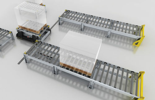 Système de palettisation robotisé - SPM - Interroll - pour palettes / automatique / pour l'industrie agroalimentaire
