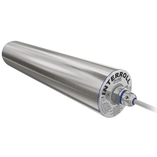 Tambour moteur asynchrone - DM 0080 - Interroll - synchrone / triphasé / pour convoyeur