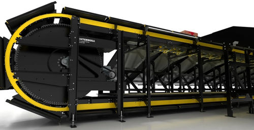 Trieur à tapis transversal - MX-V - Interroll - pour l'industrie agroalimentaire / pour colis / pour carton