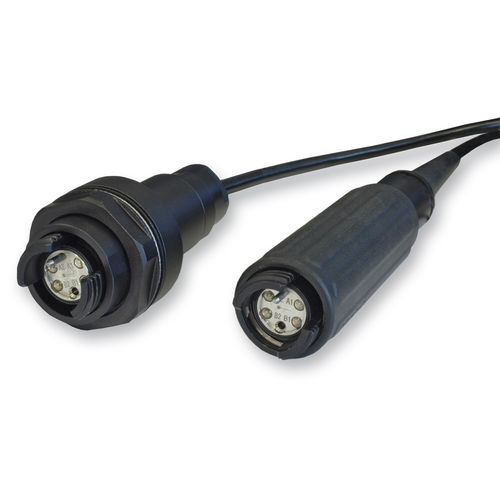 Connecteur à faisceau dilaté - X-BEAM  - DIAMOND SA - optique / rond / mâle