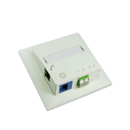 Prise de fibre optique encastré - EDIZIOdue - DIAMOND SA