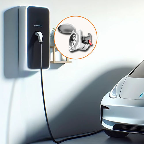 Dispositif de verrouillage pour prise de courant - EV - Johnson Electric