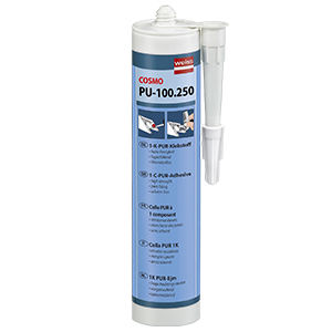 Colle polyuréthane - COSMO PU-100.250 - Weiss Chemie - pour métal / pour thermoplastique / pour céramique