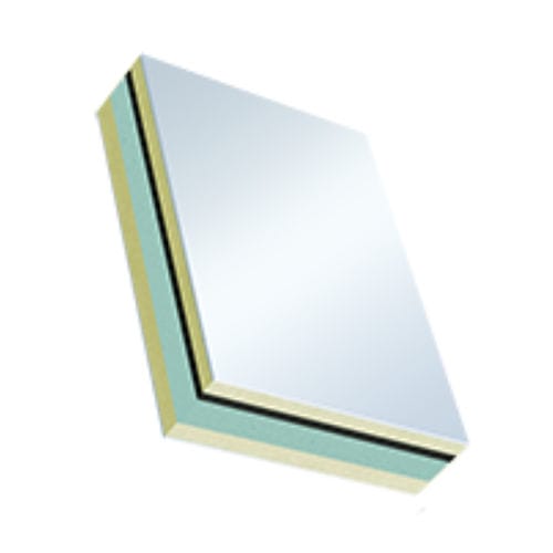 Panneau sandwich âme en polystyrène expansé - Weiss Chemie - face en PVC / pour porte / thermique