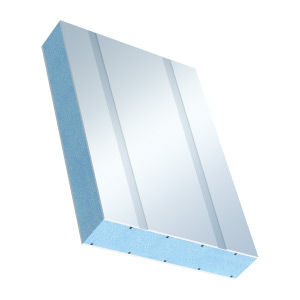 Panneau sandwich âme en polystyrène expansé - Weiss Chemie - face en PVC / pour mur / pour cloison
