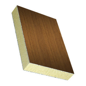 Panneau sandwich âme en mousse - ALU/HD - Weiss Chemie - face en aluminium / pour conduit / pour porte
