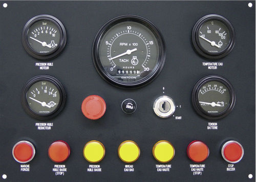Unité de contrôle pour moteur diesel - LM Instrumentation