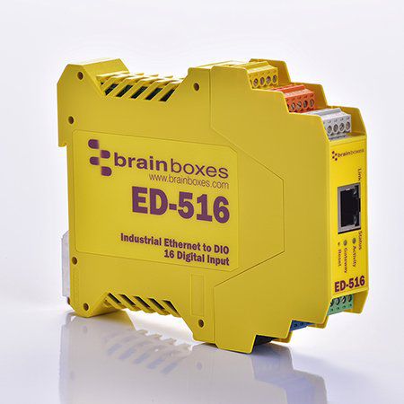 Module d'E/S numérique - ED-516 - Brainboxes - Ethernet / RS485 / TTL
