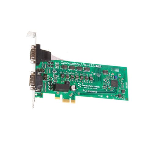 Carte d'interface PCI Express - PX-310 - Brainboxes - série / RS-485 / industrielle