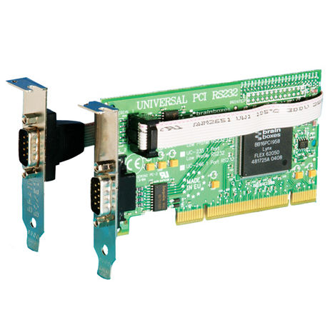 Carte d'interface PCI - UC-101 - Brainboxes - série / RS-232 / industrielle