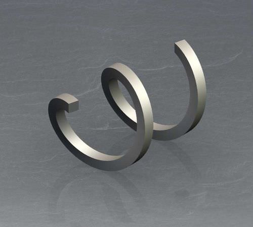 Spirale pour convoyeur en acier - TIM SA