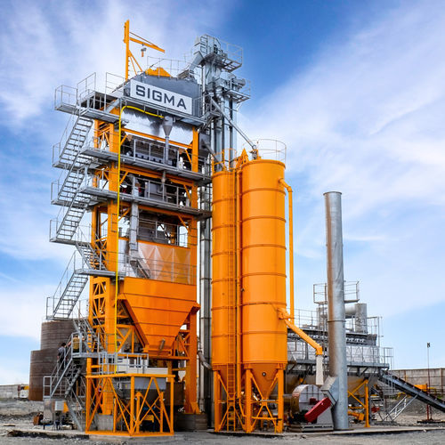 Centrale d'enrobage transportable - COMPACT 2000  - SIGMA ASPHALT TECHNOLOGY - stationnaire