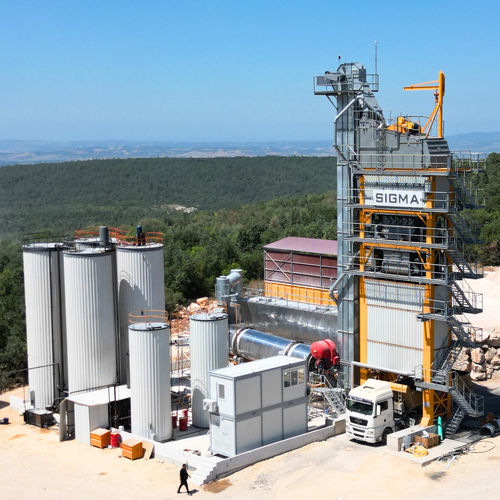 Centrale d'enrobage stationnaire - PRIMA 280 - SIGMA ASPHALT TECHNOLOGY