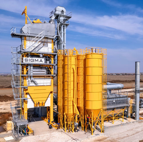 Centrale d'enrobage stationnaire - PRIMA 320 - SIGMA ASPHALT TECHNOLOGY