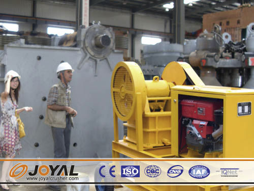 Concasseur à mâchoire - PEC1525 - Shanghai Joyal Machinery Co., Ltd. - stationnaire / à moteur diesel