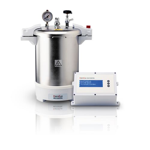 Autoclave de laboratoire - 8510175 - CertoClav MultiControl 2 - CertoClav Sterilizer GmbH - automatique / vertical / de paillasse