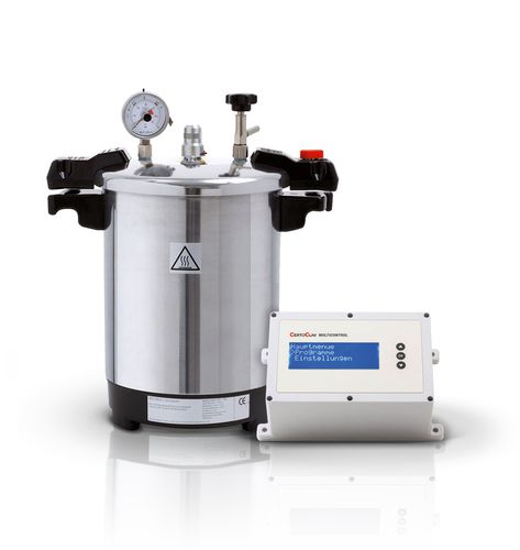 Autoclave de laboratoire - 8502312A - CertoClav MultiControl  - CertoClav Sterilizer GmbH - rotatif / automatique / à chargement par le haut