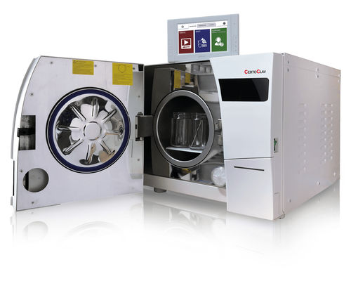 Autoclave de laboratoire - 8500489 - CertoClav Vacuum Pro 22 - CertoClav Sterilizer GmbH - sous vide / avec générateur de vapeur / à chargement frontal