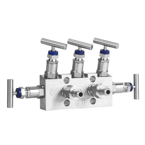 Manifold 5 voies - FZ50 - Shanghai LEEG Instruments Co.,Ltd. - en inox / pour gaz / pour instruments de mesure de pression