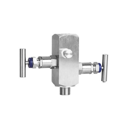 Manifold 2 voies - FZ10 - Shanghai LEEG Instruments Co.,Ltd. - en acier inoxydable / pour gaz / pour instruments de mesure de pression