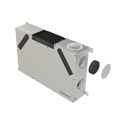 Unité de ventilation à haut rendement - RCC 220P2 - Dantherm Group - à fixation au plafond