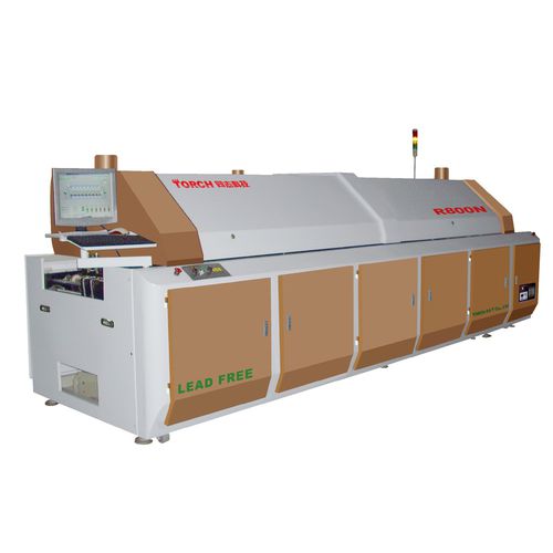 Four de brasage tendre par refusion - R800N - Beijing Torch SMT Co., Ltd. - semi-automatique / pour circuits imprimés / pour composants électroniques