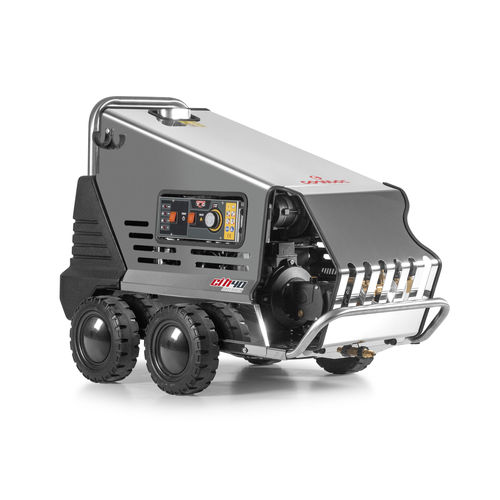 Nettoyeur haute pression à eau chaude - CI H40 EM INOX - Comac spa - triphasé / mobile / en acier inoxydable
