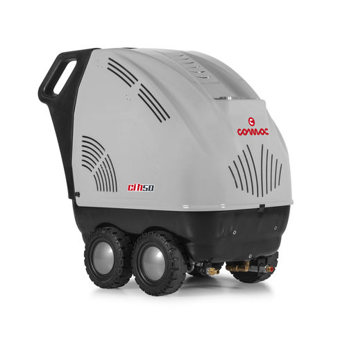 Nettoyeur haute pression à eau chaude - CI H50 - Comac spa - triphasé / mobile