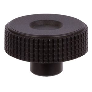 Bouton fileté - 66164000 - MÄDLER GmbH - moleté / rond / en polypropylène