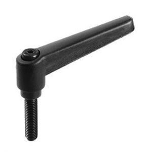 Manette indexable en matière plastique - 66575512 - MÄDLER GmbH - en acier / réglable / filetée