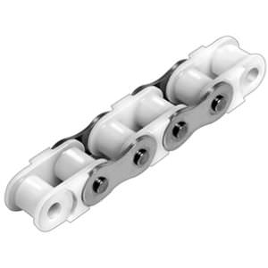 Chaîne de transmission - KE / KE - Eco - MÄDLER GmbH - en inox / en polycarbonate / à rouleaux