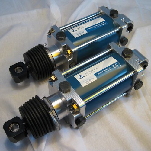 Vérin pneumatique - ES Series - AirControl Industrial S.L. - double effet / en acier inoxydable / sur mesure