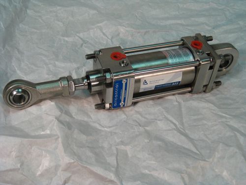 Vérin pneumatique - MS series - AirControl Industrial S.L. - en acier inoxydable