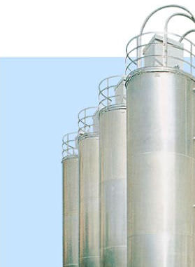 Silo à fond conique - E Series - Eurofim - en inox / en aluminium / pour l'industrie