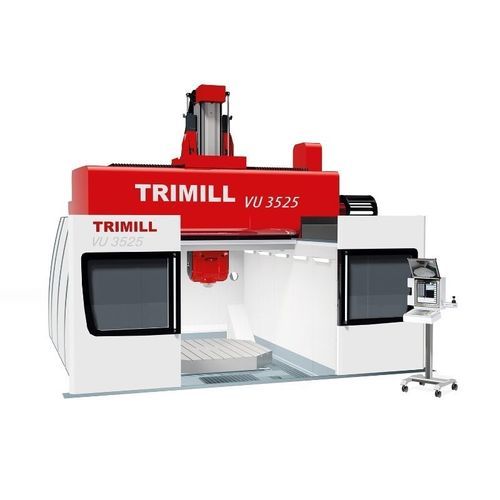 Fraiseuse CNC 5 axes - VU 3525 - TRIMILL A.S. - verticale / à portique / avec table rotative
