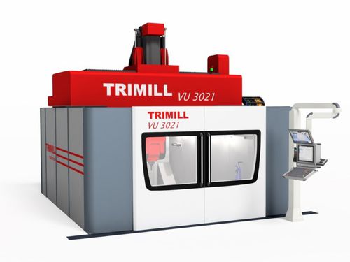 Fraiseuse CNC 5 axes - VU 3021 - TRIMILL A.S. - verticale / à portique / avec table rotative