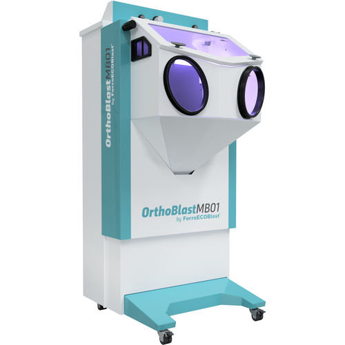 Cabine de sablage à pression - MB01 DUO PB - FerroECOBlast - manuelle / en acier inoxydable